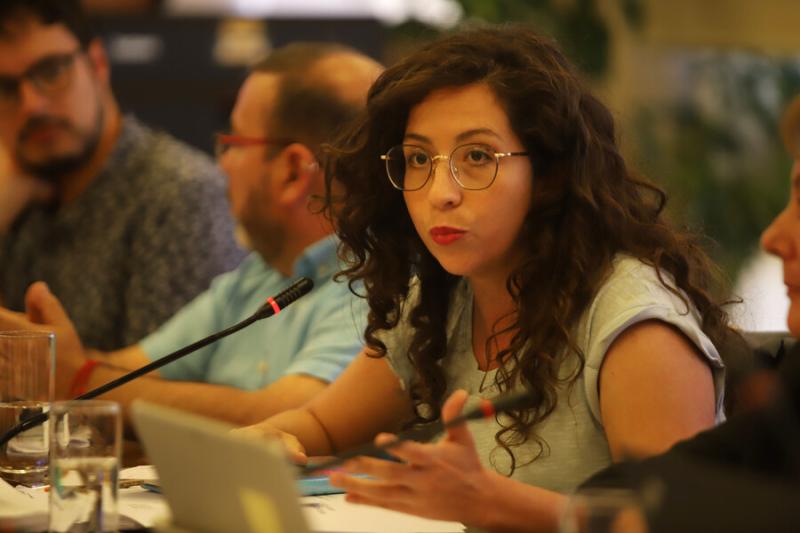 Agencia Uno - Diputada del Frente Amplio Gael Yeomans