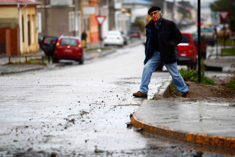 Agencia Uno - Lluvia en Punta Arenas