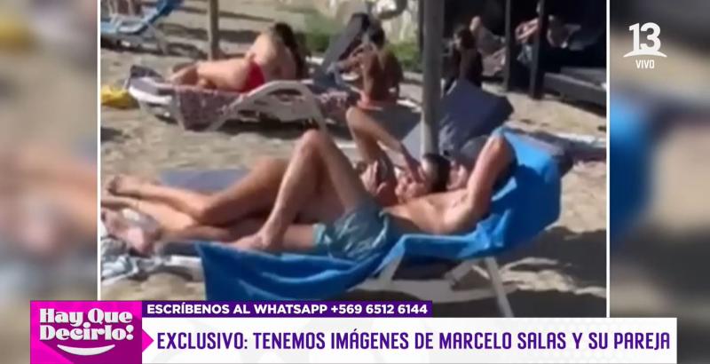 "Hay que decirlo" - Marcelo Salas y su supuesta nueva pareja