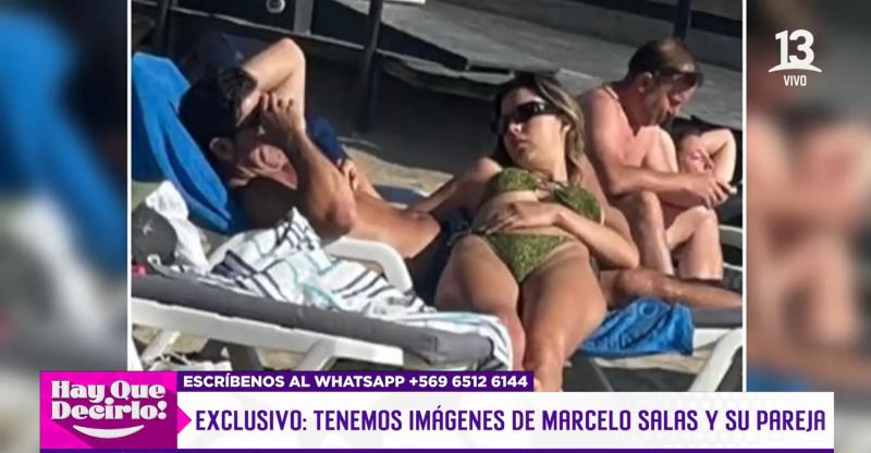 "Hay que decirlo" - Marcelo Salas y su supuesta nueva pareja
