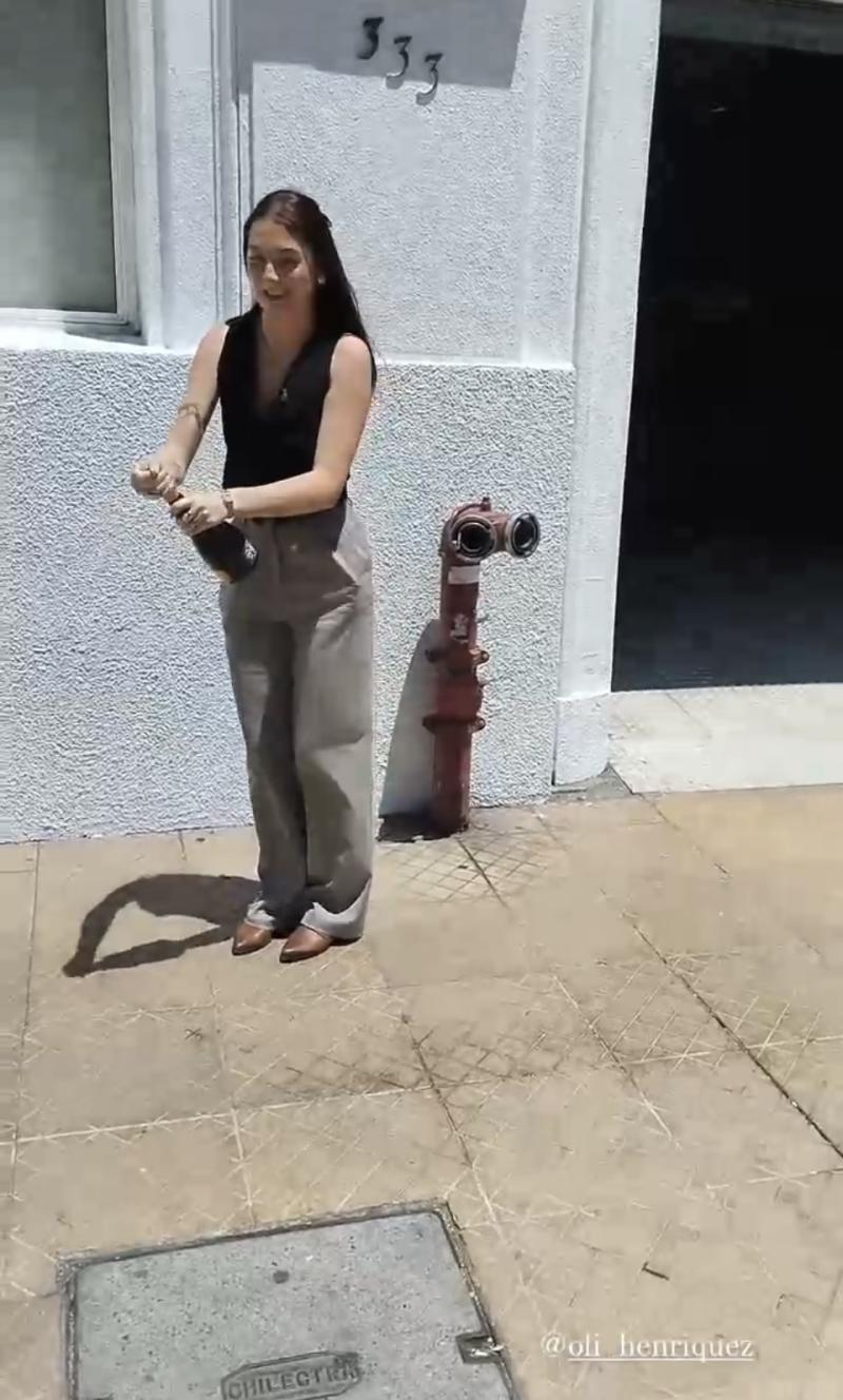 Instagram - Olivia, hija de Álvaro Henríquez y Mariana Loyola