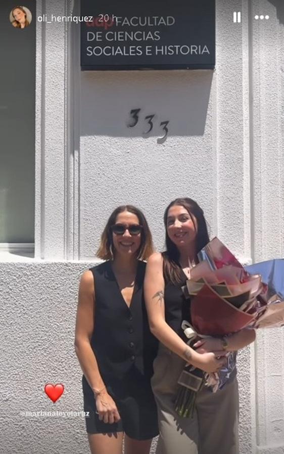 Instagram (@marianaloyolaruz) - Mariana Loyola y su hija Olivia Henríquez