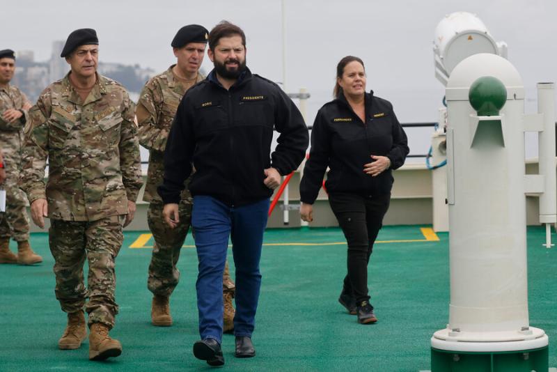 ATON - Presidente Boric viaja al Polo Sur