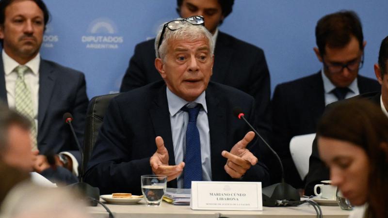 AFP - Ministro de Justicia argentino, Mariano Cúneo