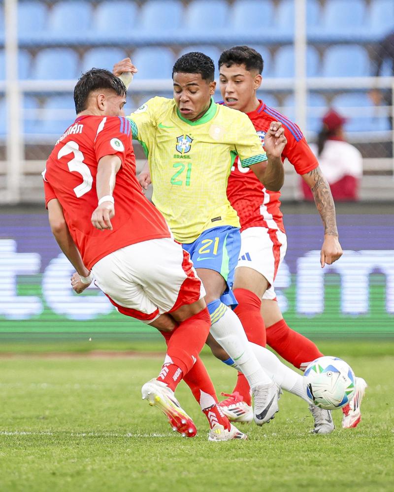 Iván Román será baja para Chile en el estreno del Mundial Sub 20 - Créditos: Conmebol