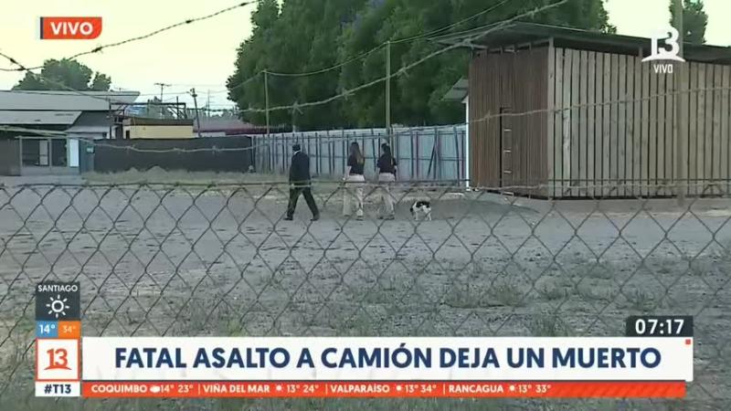 Mercancía sería de contrabando: Qué se sabe del chofer de camión baleado en intento de robo en Paine