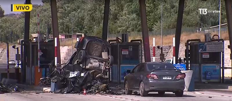 T13 - Grave accidente en peaje