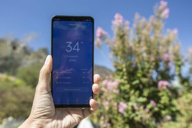 Semana calurosa para Santiago - Agencia Uno