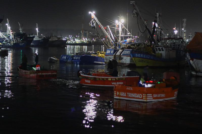 Agencia Uno - Naufragio de pescadores en Talcahuano