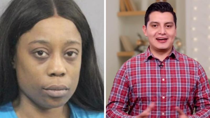 El periodista Adán Manzano y Danette Colbert - Instagram / Policía de Kenner