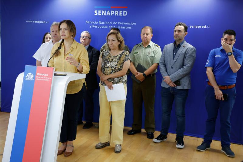 Senapred anunció los incendios activos - ATON
