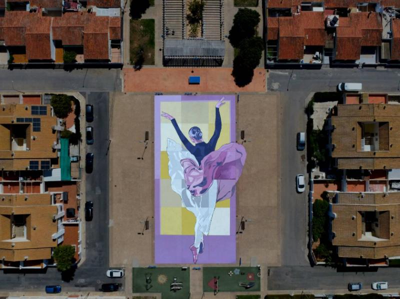 Mural ‘Aire’, de Sbah - Streetartcities