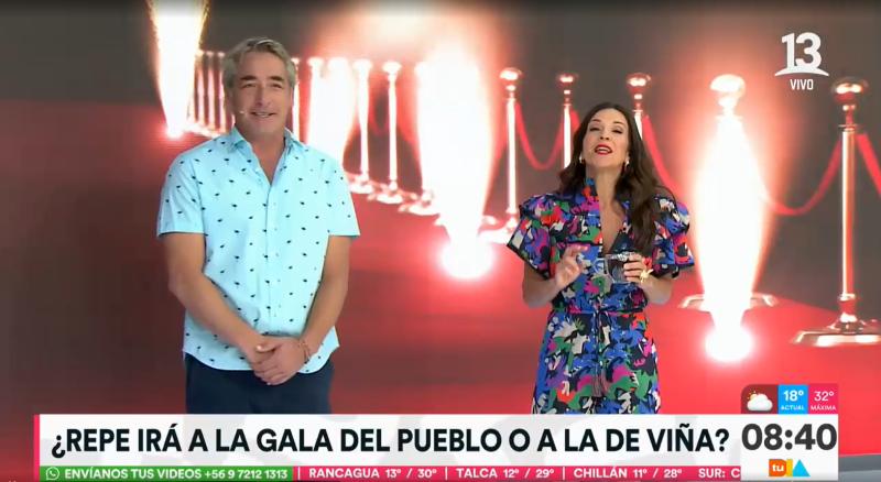 Canal 13 - José Luis Repenning y Karla Constant en Tu Día