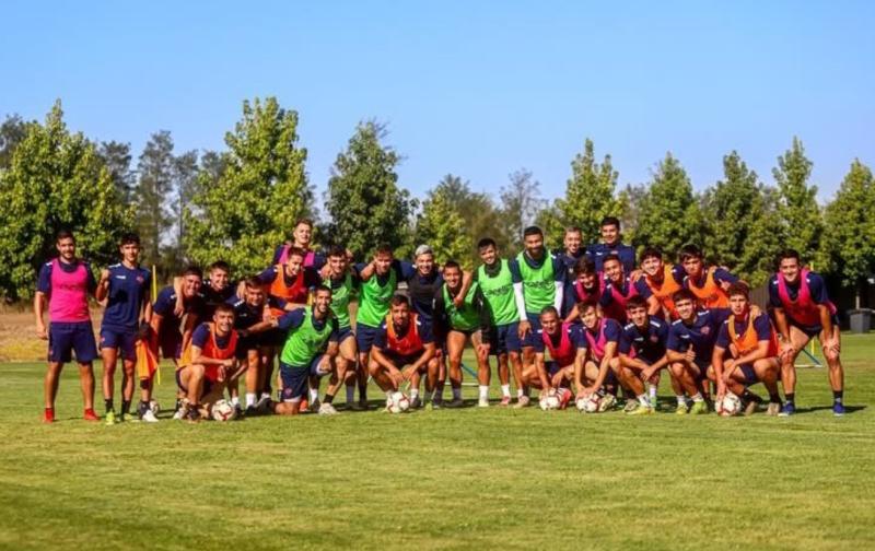 Martín Rodríguez entrena con Ñublense - Créditos: Redes Sociales