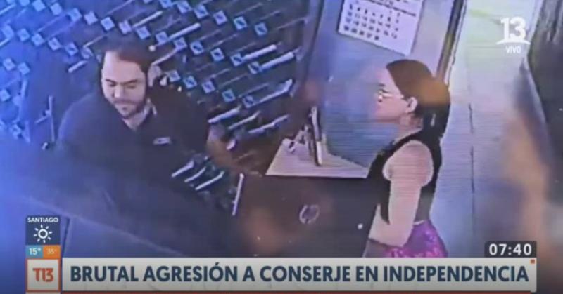 T13 - Qué se sabe de la mujer que amenazó al conserje en Independencia antes de ser brutalmente atacado