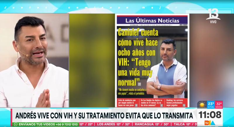 Canal 13 - Andrés Caniulef