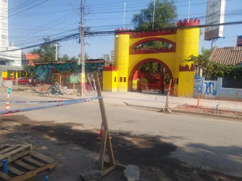 Las afueras del Estadio Santa Laura - Universidad SEK | Créditos: ADN