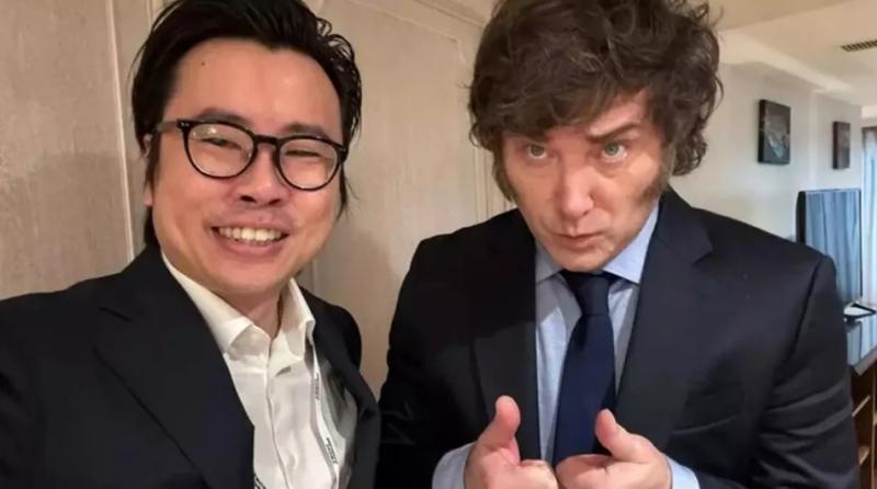 El asesor de $LIBRA asegura que Javier Milei no cumplió un compromiso asumido - Julian Peh y Javier Milei