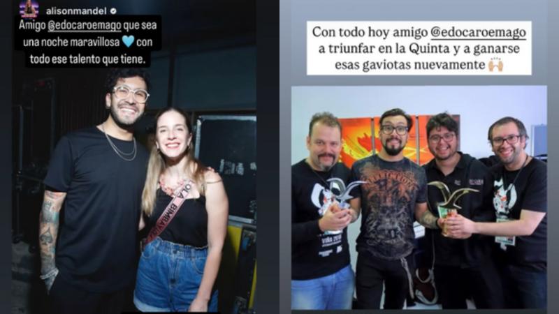 Instagram - "Listos para reír sin cesar: Humoristas envían mensajes a Edo Caroe en la previa de su presentación en Viña 2025