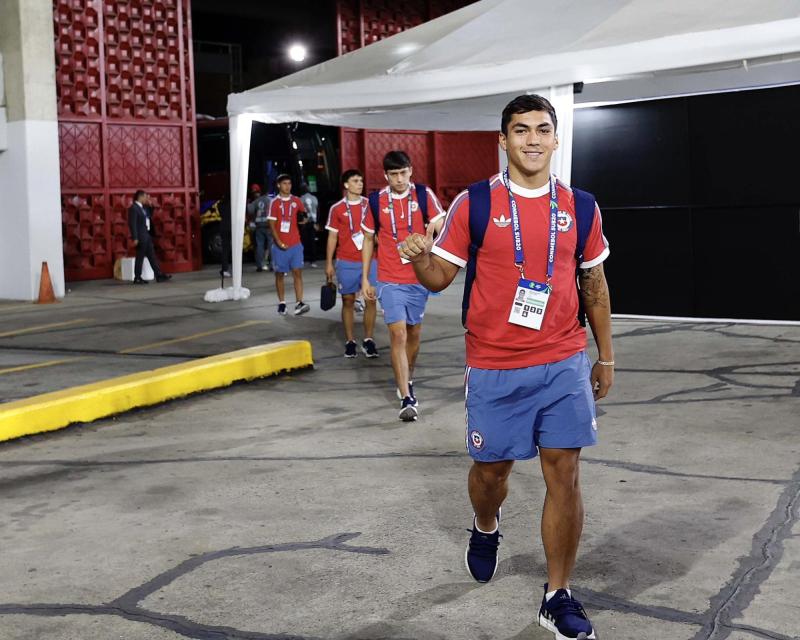Chile Sub-20 contra Uruguay en el Sudamericano - Créditos: @LaRoja