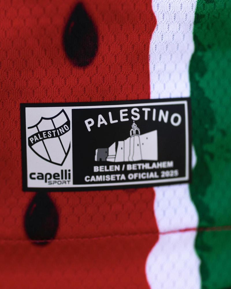 La nueva camiseta del Tino Tino - Créditos: Palestino