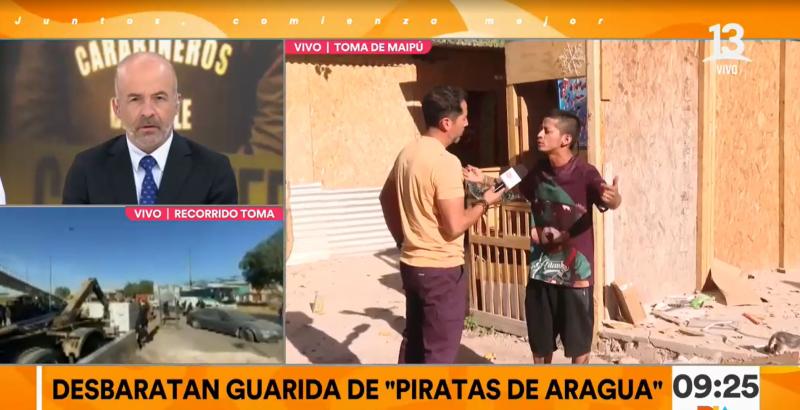 Tu Día - Vecino defiende toma Santa Marta