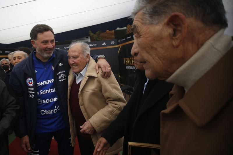 Sergio Navarro, histórico jugador de la Roja que obtuvo tercer lugar en el Mundial del 62' - Créditos: Photosport