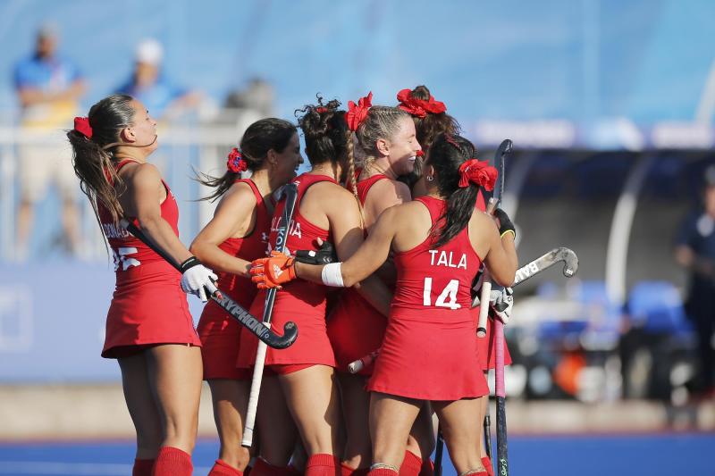 Las Diablas se quedaron con el bronce en Santiago 2023 - Créditos: Photosport