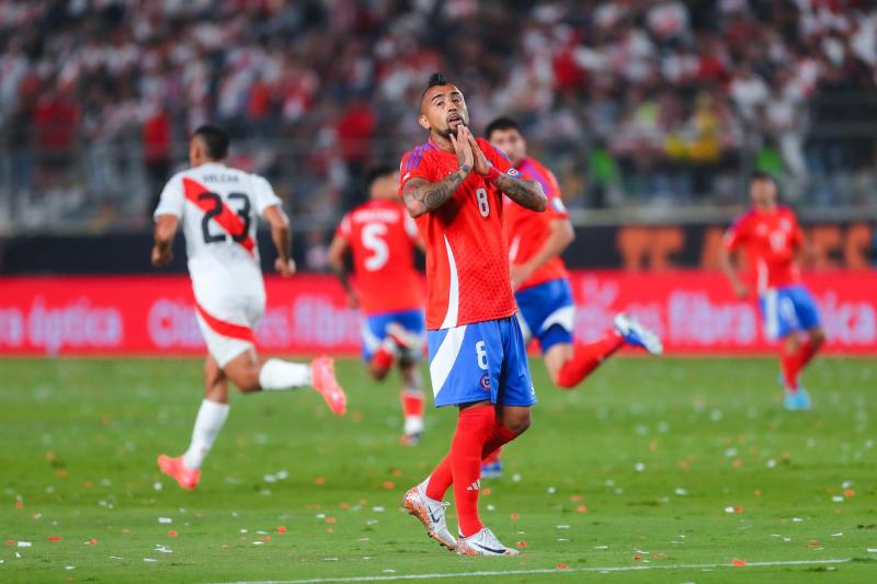 Arturo Vidal no estará frente a Panamá - Créditos: Photosport