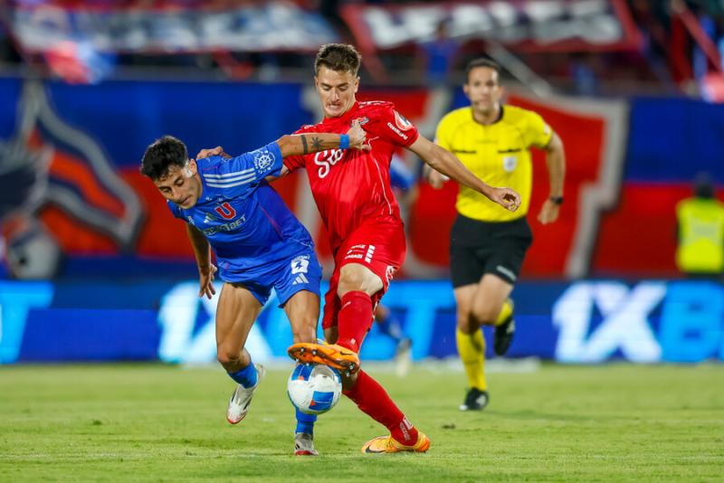 Hermanos Calderón en goleada de U de Chile - Créditos: Photosport