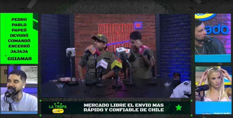 Canal 13 - Pelea de Luis Mateucci con Félix Soumastre