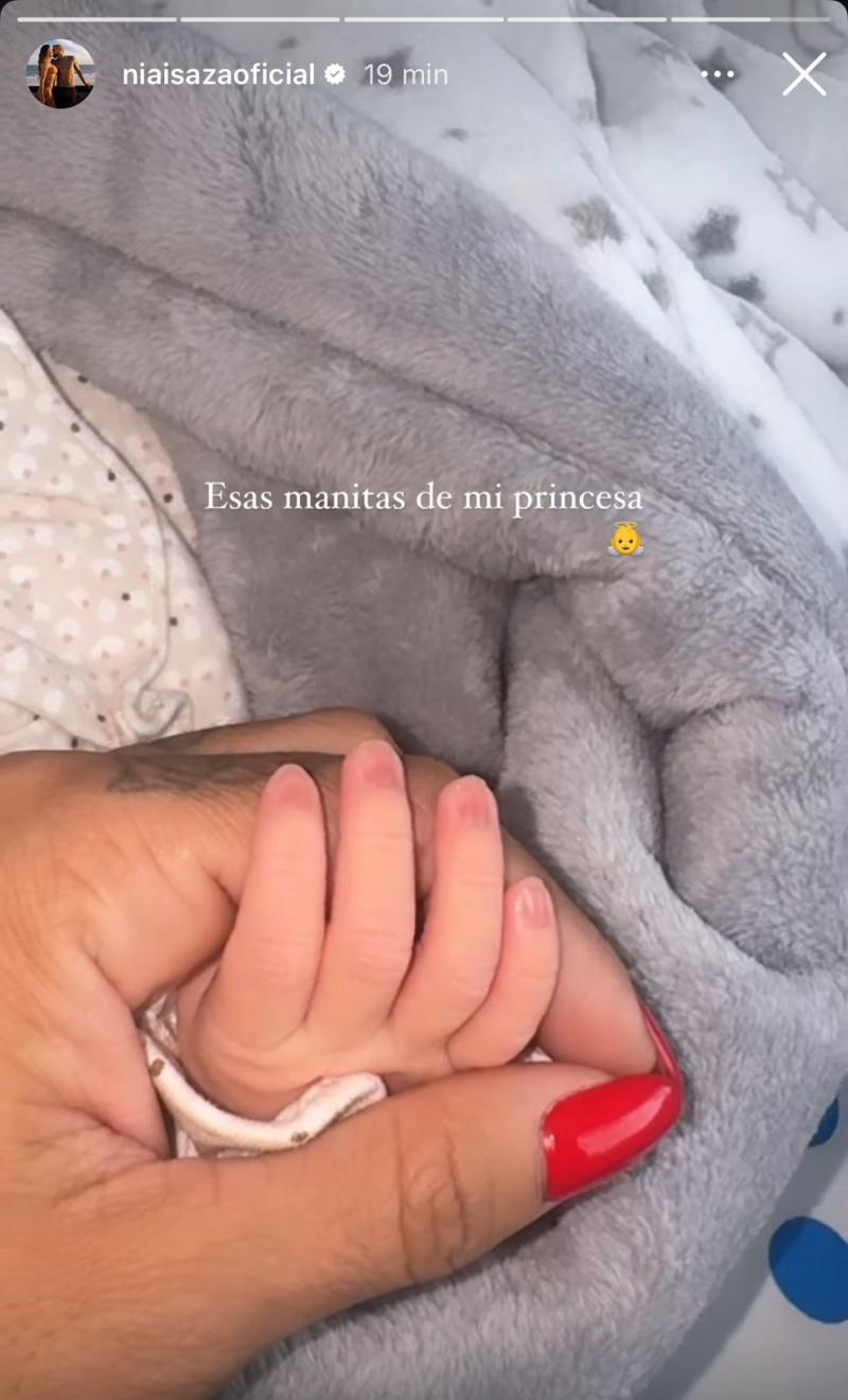 Se agranda la familia de Arturo Vidal con el nacimiento de la nieta de Sonia Isaza - Créditos: Instagram
