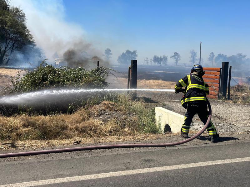 Alerta SAE en Collipulli por incendios forestales - T13 - Matías Mora
