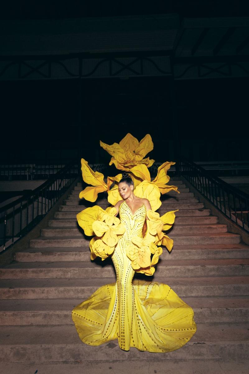 Eugenia Lemos antes de la Gala de Viña