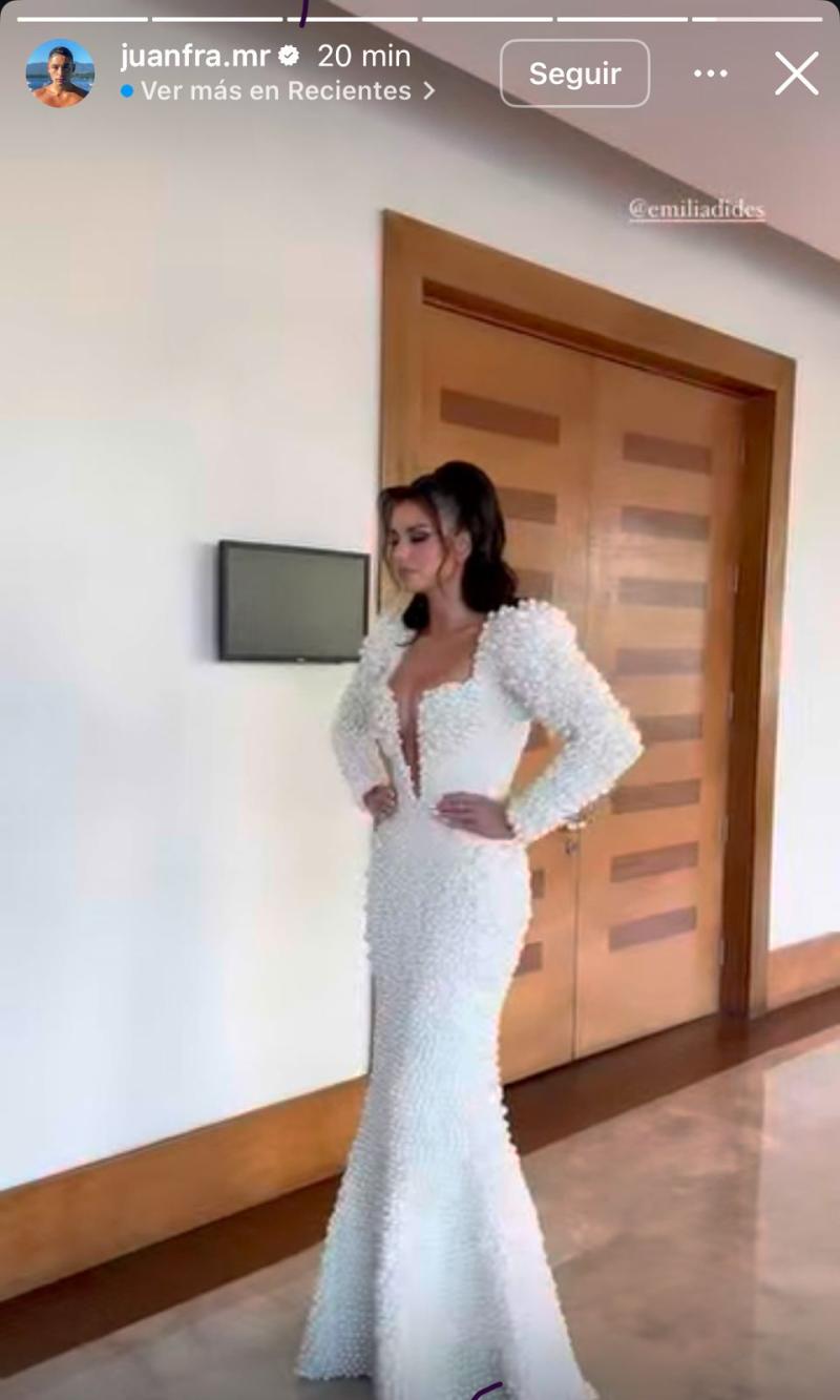 Instagram - Vestido de perlas real de Emilia Dides
