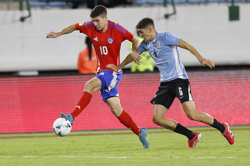 La Roja Sub 20 se enfrentará a Colombia en el Sudamericano - Créditos: Carlos Parra