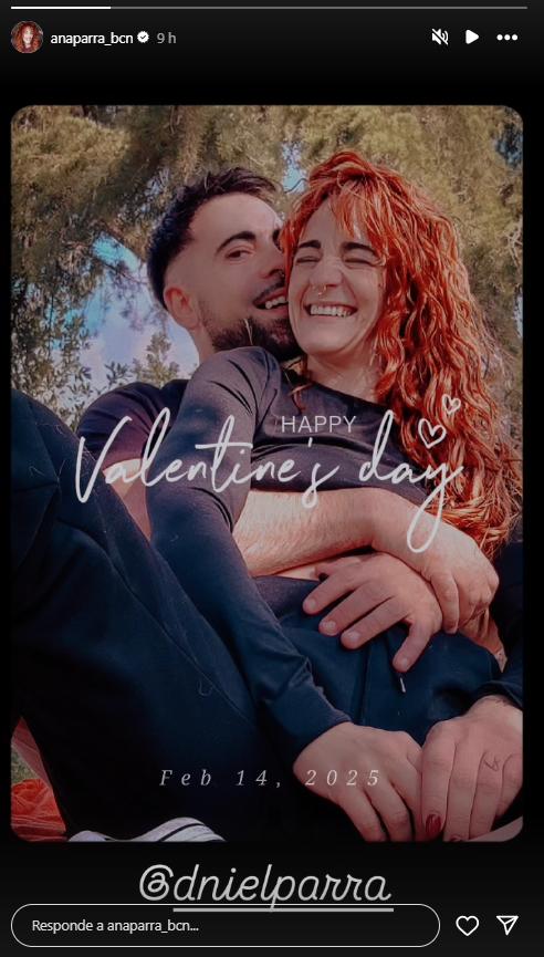 Ana y Daniel celebraron el Día del Amor - Instagram