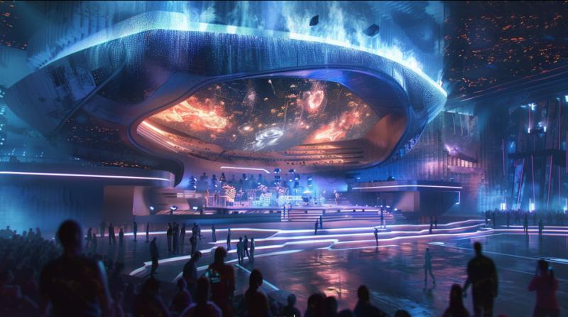 La Quinta Vergara del futuro según la IA - Midjourney