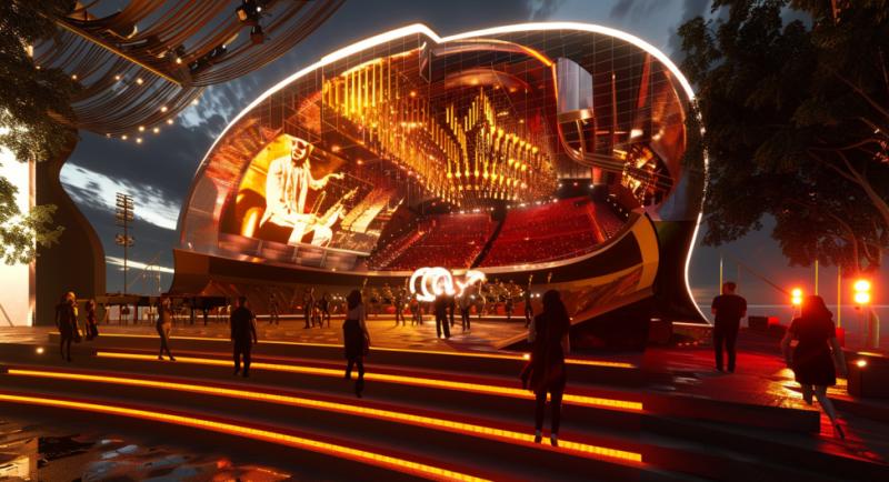 La Quinta Vergara del futuro según la IA - Midjourney