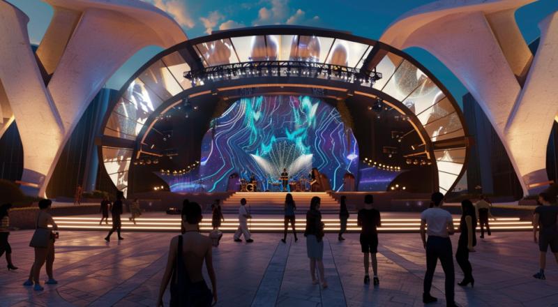 La Quinta Vergara del futuro según la IA - Midjourney