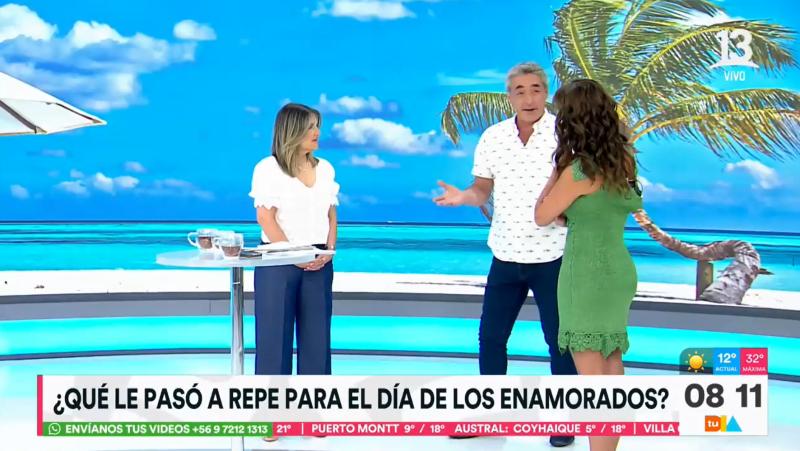Canal 13 - Michelle Adam, José Luis Repenning y Priscilla Vargas
