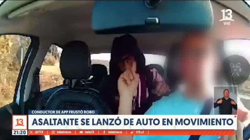 Conductor frustró robo de su vehículo en Quintero: Asaltante saltó desde auto en movimiento