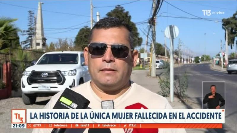 La historia de la única mujer fallecida en accidente de Coquimbo