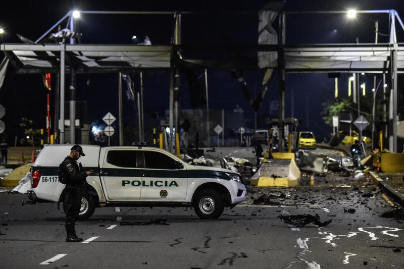 AFP (referencial) - Ataques guerrilleros en Colombia 