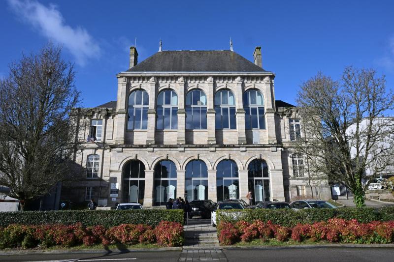 AFP - Tribunal de Vannes, donde se desarrolla el juicio a Joël Le Scouarnec