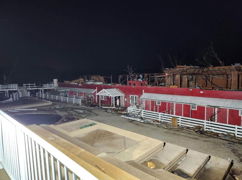 Al menos 33 muertos en violentas tormentas y tornados en EEUU - AFP