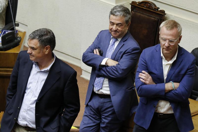 Agencia Uno - Senadores Manuel José Ossandón y Felipe Kast