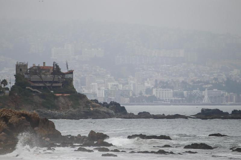 Vaguada costera en Viña del Mar - Agencia Uno