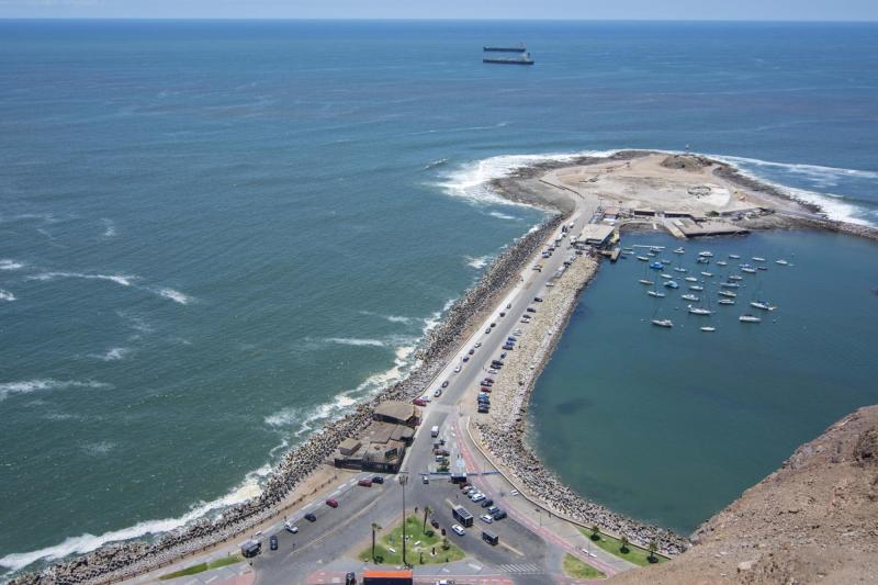 Borde costero de Arica - Agencia Uno