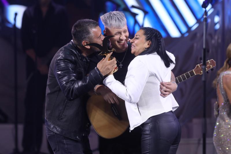 Agencia Uno - Kidd Voodoo y sus padres en Viña 2025